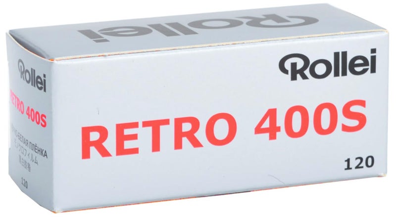 Rollei Retro Black & White 400S, 120 Size